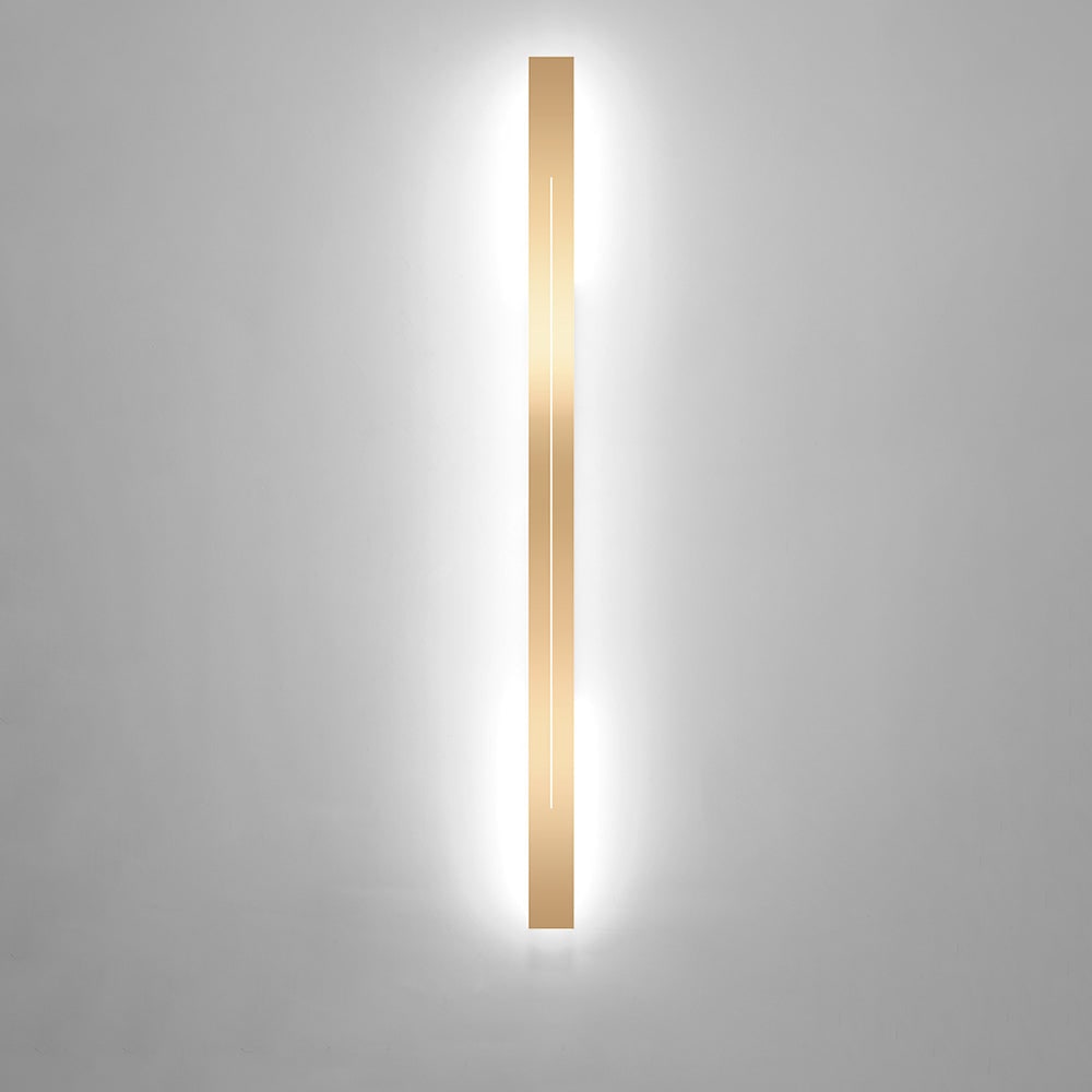 Linear LED Wall Light with Slim Slit Design and Warm White Ambient Lighting - Image 17