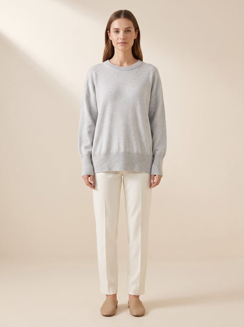The Relaxed Crewneck — Lampelle studio
