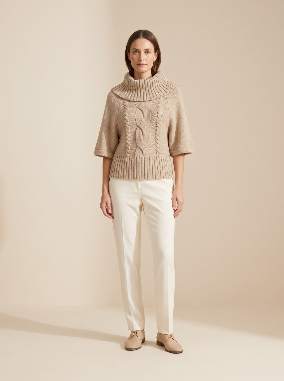 The Wide Neck Cable Knit