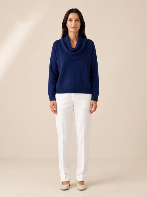 The Draped Cowl Knit — Lampelle studio