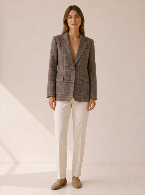 The Plaid Blazer — Lampelle studio