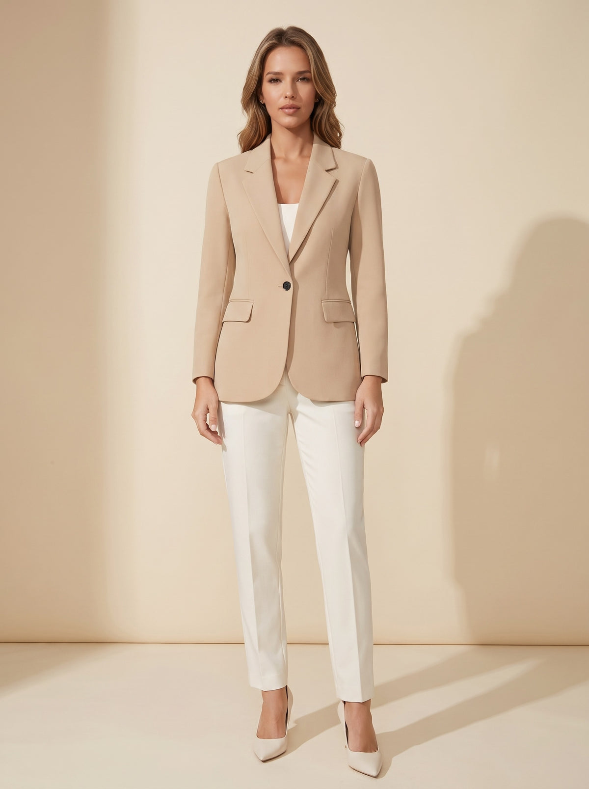 The Single-Button Blazer — Lampelle studio