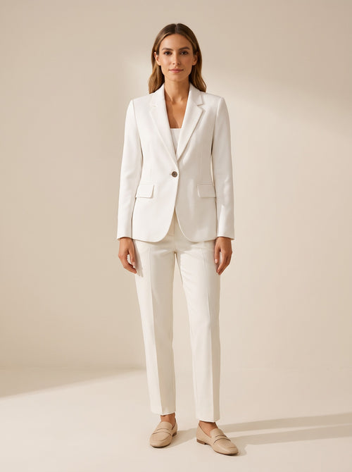 The Fitted Notch-Lapel Blazer — Lampelle studio