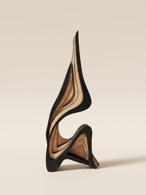 The Layered Wood Sculpture — Lampelle studio