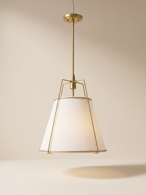 The Tapered Shade Pendant — Lampelle studio