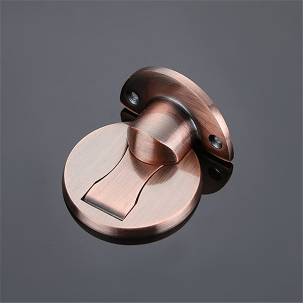Magnetic Door Stop with Hinged Floor Plate and Stainless Steel Catch - Image 5