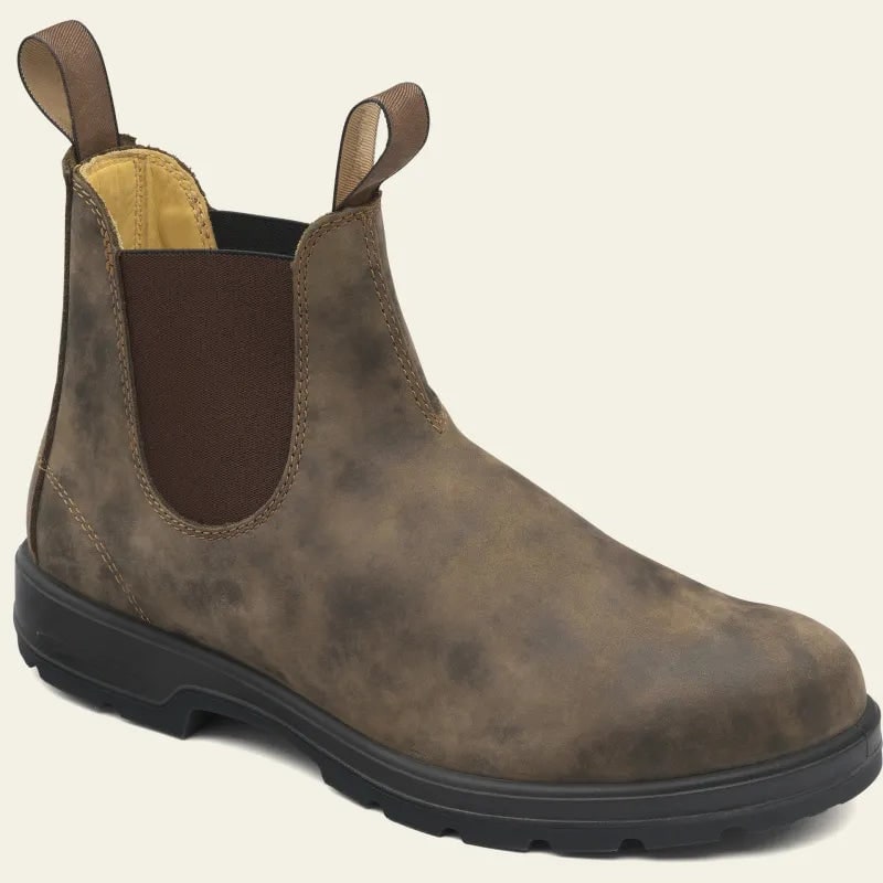 Men's Waterproof Chelsea Boots with Slip-On Elastic Side Panels and Pull Tabs - Image 3