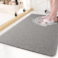 Non-Slip Bath Mat with Loofah Texture and Mesh Backing for Drainage - Image 2