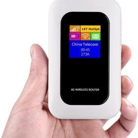 Portable WIFI Router with Lcd Display and Hotspot Function for Travel - Image 14
