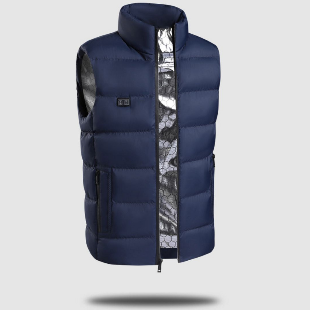 Rechargeable Heated Vest with USB Battery Power and Adjustable Temperature Control - Image 1