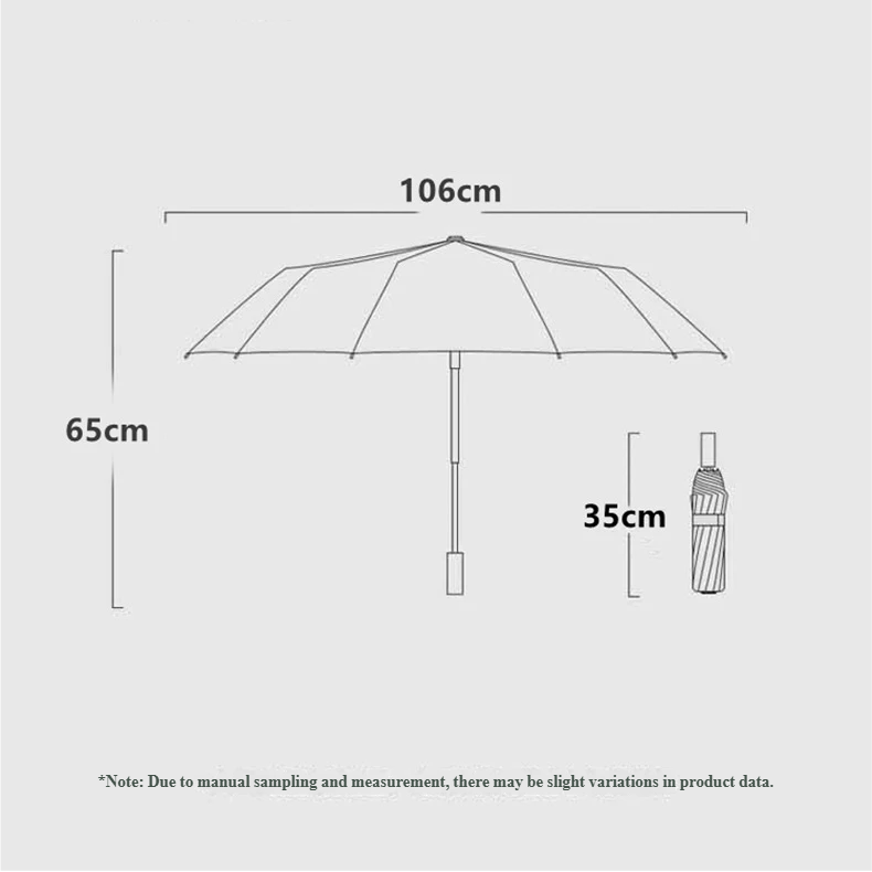 Repel Windproof Travel Umbrella with Automatic Folding Wooden Handle and Compact Design - Image 14