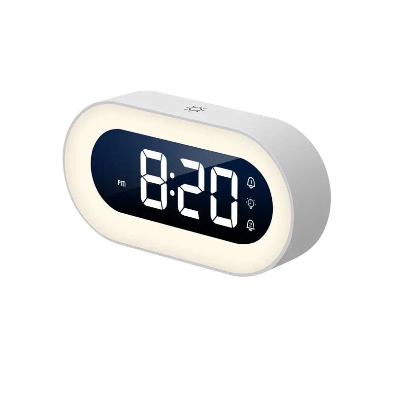 Sunrise Alarm Clock with Digital LED Display and Dimmable Night Light - Image 6