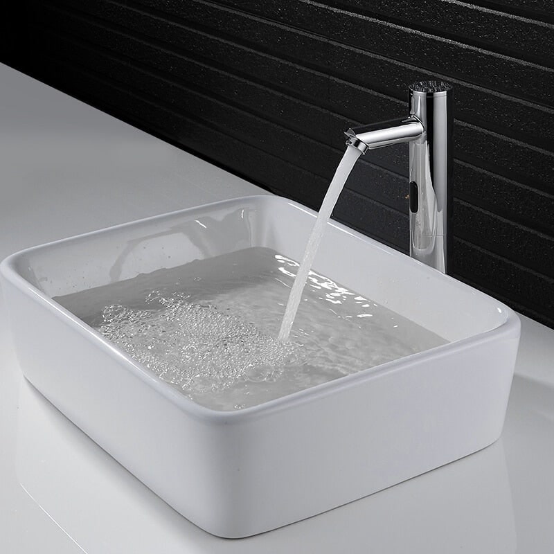 Touchless Bathroom Faucet with Motion Sensor and Automatic Shutoff - Image 3