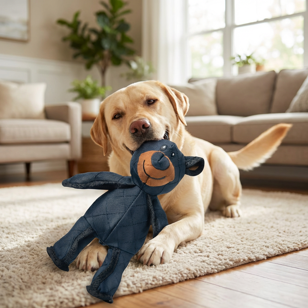 Tough Dog Chew Toy with Reinforced Stitching for Heavy Chewers and Interactive Play - Image 3