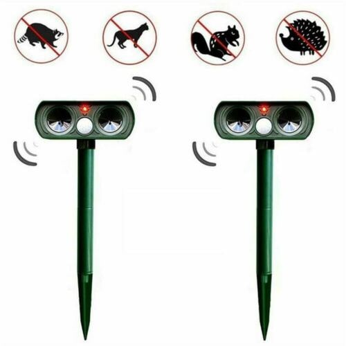 Ultrasonic Mouse Repellent with Solar Power and Motion Sensor for Outdoor Gardens - Image 3
