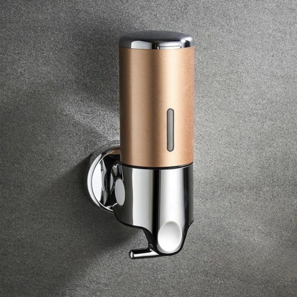 Wall-Mounted Shower Soap Dispenser with Manual T-Bar Lever and Detachable Chambers - Image 22
