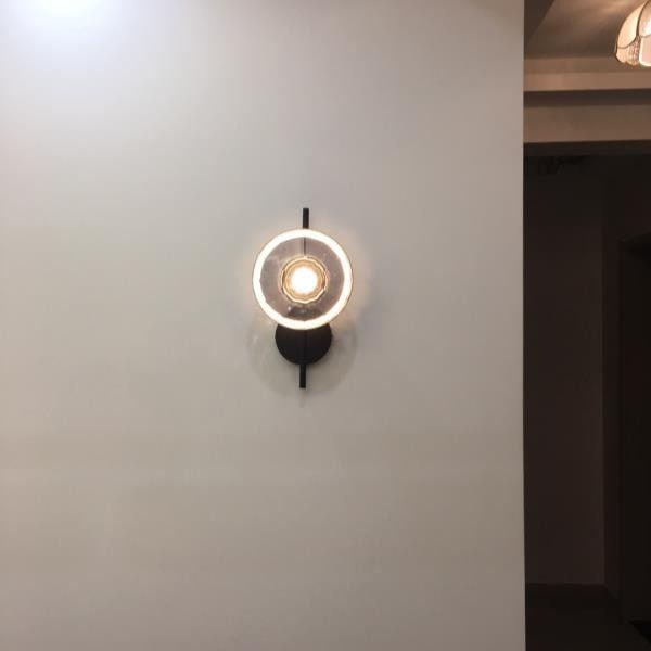Wall Sconce Lighting with Textured Ripple Glass and Contemporary Design - Image 16