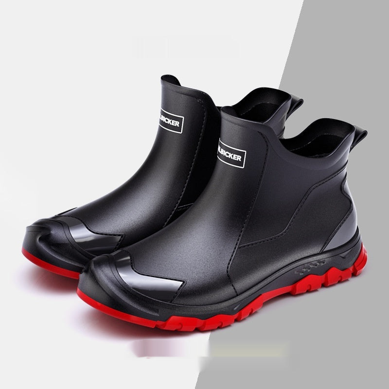 Waterproof Rain Boots with Slip-Resistant Tread and Ankle Support - Image 15
