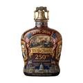Whiskey Decanter with Liberty Bell Stopper Commemorative Ceramic Patriotic Design and Gold Accents - Image 1