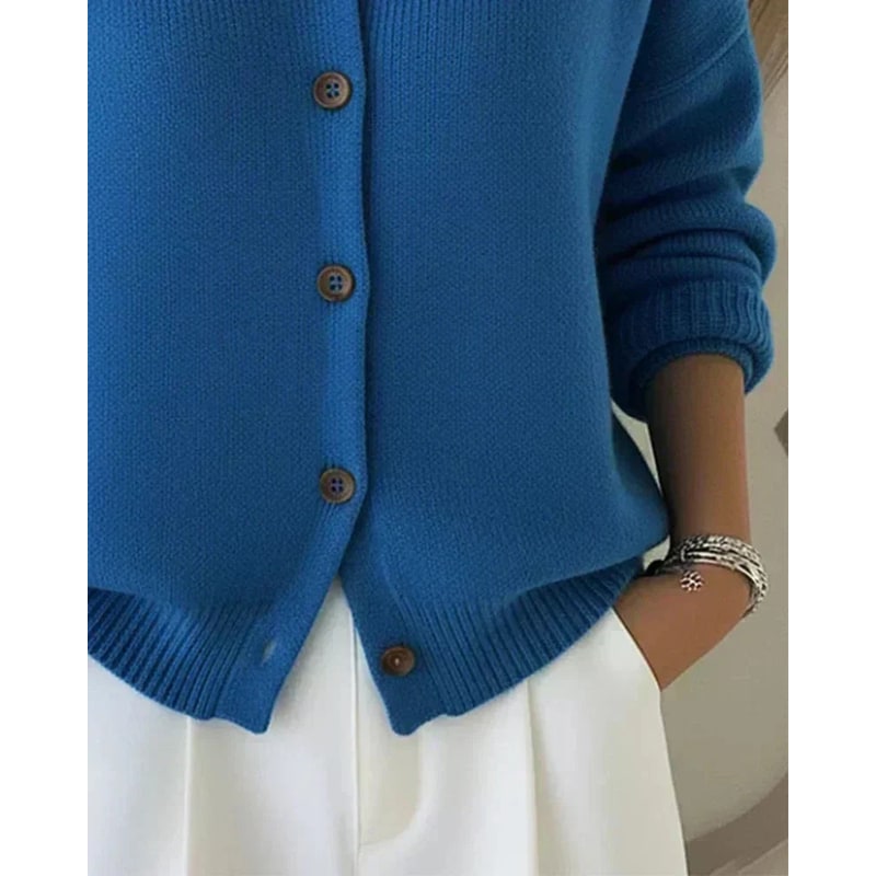 The Sculpted Collar Cardigan