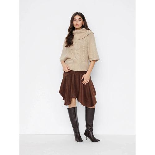 The Wide Neck Cable Knit