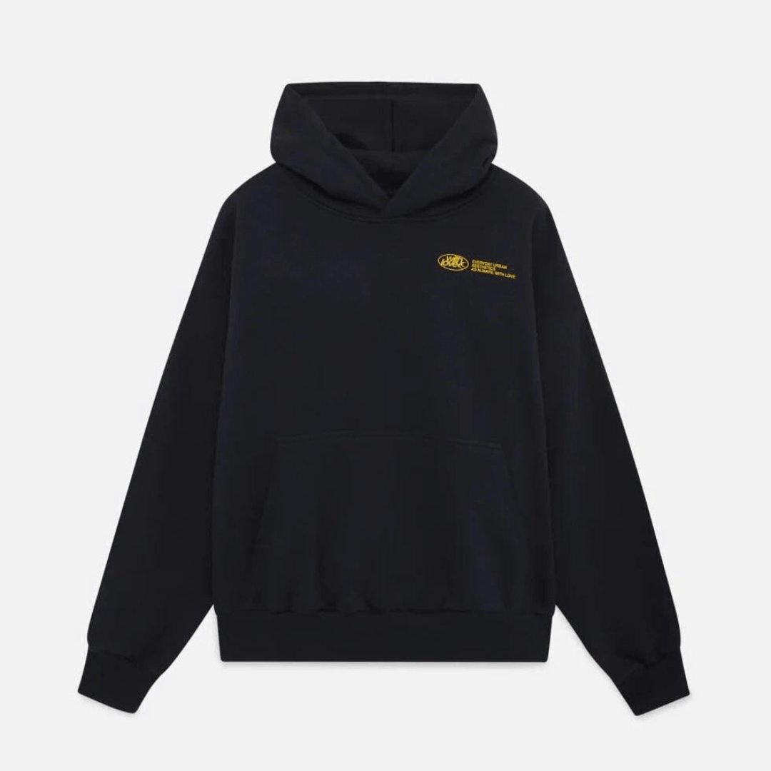 Women's Oversized Graphic Pullover Hoodie with Drop Shoulder and Kangaroo Pocket - Image 6