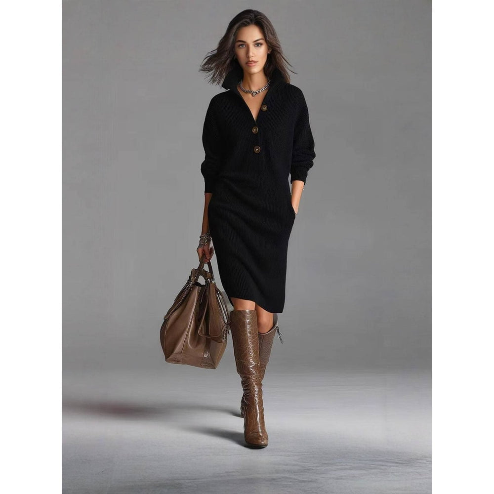 The Polo Knit Dress